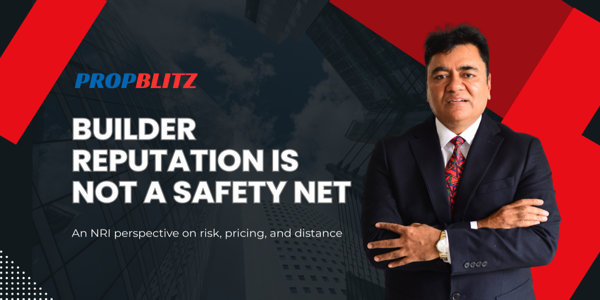 Why Builder Reputation Is Not a Safety Net for NRIs Buying Property in India