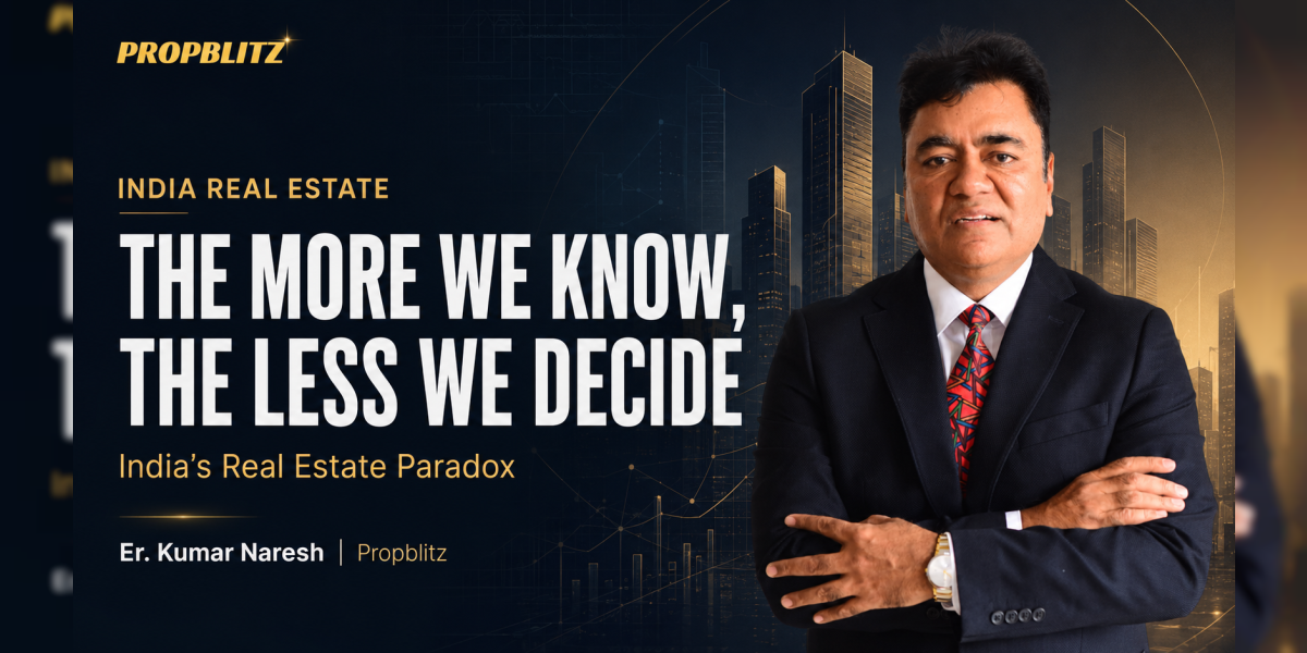The More We Know, The Less We Decide — India's Real Estate Clarity Problem